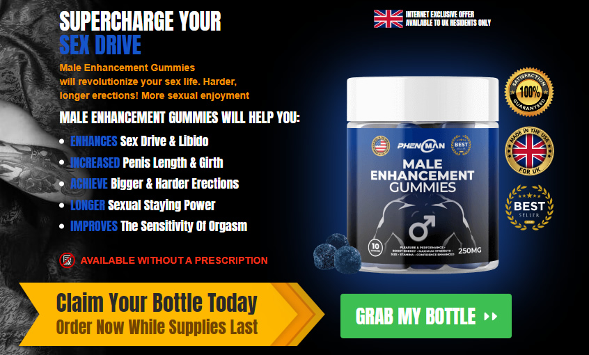 UK Health Review: PhenoMan Male Enhancement Gummies