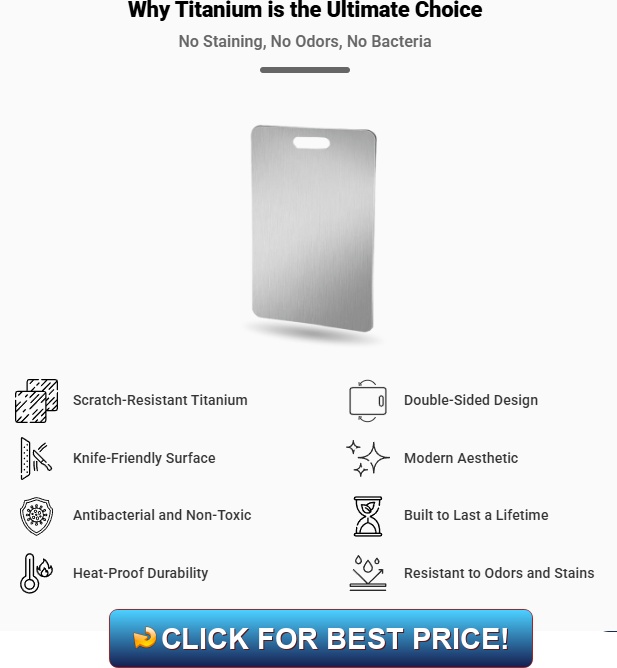 Katuchef Titanium Cutting Board Review – Durable, Hygienic, Knife-Friendly
